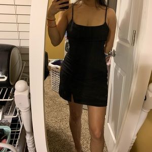 Mini dress black medium